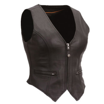 Ladies Leather Vest