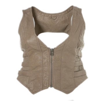 Ladies Leather Vest