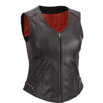 Ladies Leather Vest