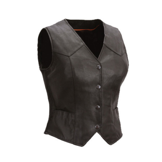 Ladies Leather Vest