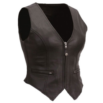 Ladies Leather Vest