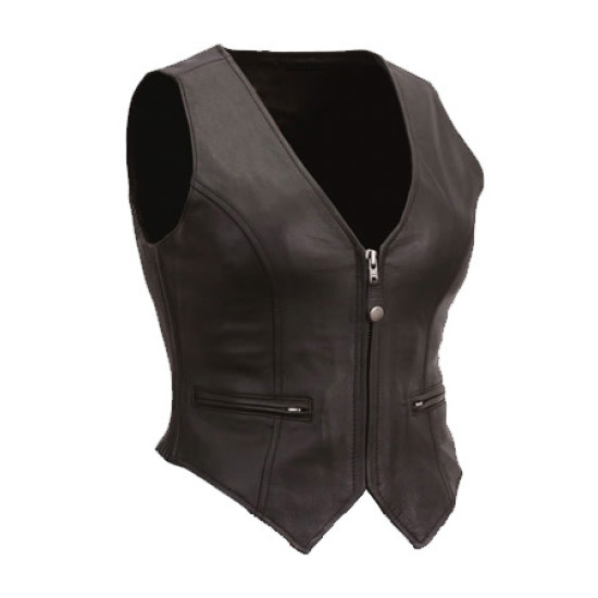 Ladies Leather Vest