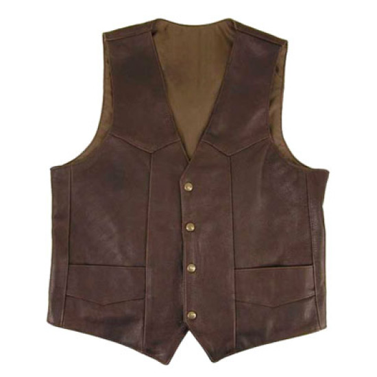 Leather Vest Men