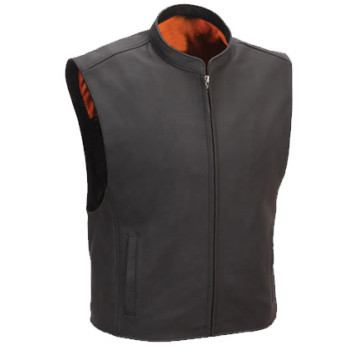 Leather Vest Men