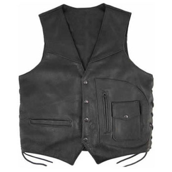 Leather Vest Men