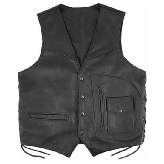 Leather Vest Men