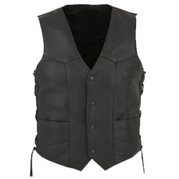 Leather Vest Men