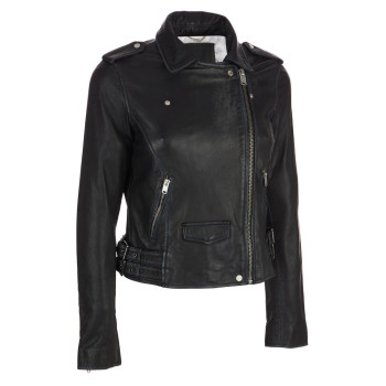 Women Biker Leather Jacket