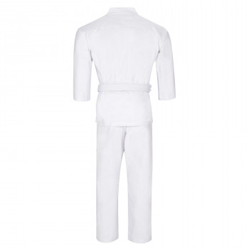 Adults Karate Uniform white color with white belt 