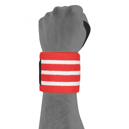 Wrist Wrap Red & White