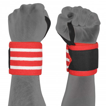 Wrist Wrap Red & White